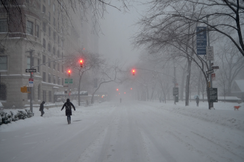Illustration for article titled On the Ground in New York During a Blizzard